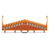 WAGO 727-125 8-level Same Potential Block Plain Lock DIN 7.5mm Orange