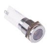 Q14F1CXXSW220 White LED 14mm Panel Indicator 220VAC APEM