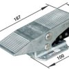 Zawór tłoczkowy ręczny i mechaniczny Super X Norgren X3048202 5/2-drożny, G1/8