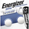 Ogniwo guzikowe CR 2016 Energizer E304205800 3 V 2 szt. 90 mAh litowe