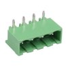 4-Way 5.08mm Horizontal PCB Header Closed Ends 15A 300V