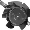 AC axial fan, 230 V, 76 x 37 x 76 mm, 40 m³/h, 27 dB, slide bearing, ebm-papst 8550 TV