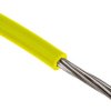 Przewód montażowy 0,2mm² Żółty RS PRO XLPVC 24 AWG 150 V dł. 100m 7/0,2 mm +80°C UL 1581, UL 758