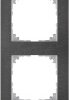 Merten Ramka Osłona System M slate MEG4040-3669 1 szt.