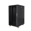 SZAFA INSTALACYJNA RACK STOJĄCA 19 22U 600X800 CZARNA LANBERG (FLAT PACK)