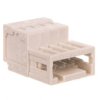Wtyk Mcs-Mini Classic 4-Biegunowy Jasnoszary Raster 3,5Mm 734-304 /100Szt./