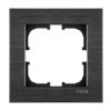 Ramka Pojedyncza Exen Seria Comfort Kosmiczny Czarny C101/09E