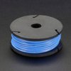 Adafruit Silicone Cover Stranded-Core Wire - 25ft 26AWG - Blue