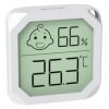Mini miernik temperatury i wilgotności Dokładne odczyty Wskaźniki komfortu Uniwersalne umiejscowienie -20-60℃ 20-99% wilgotności