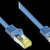 8070R-500B Patch cable - Cat.-7 raw cable, blue, 50m