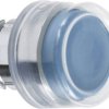 Schneider Electric ZB4BP6 ZB4BP6 Element czołowy dla przycisku resetowalny (Ø) 22 mm nieoznakowany chrom, niebieski 1 sz