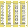 Finder 093.48 label 48 unprinted plates 10x6mm for series 38 39 Relays