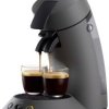 Ekspres do kawy z podstawką Philips Home SENSEO® Original Plus, szary