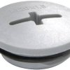 Zaślepka z podkłądką O-Ring Wiska EVSG-ORD M32 RAL 7001, M32, srebrno-szara (RAL 7001)