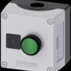 3SU1801-0AB00-2AB1 Push-button 22 mm, single, 1 NO contact, green