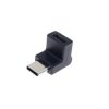 Adapter USB typu C M-F, kątowy pionowy