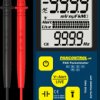 TRMS digital multimeter PAN POCKETMETER, 600 VDC, 600 VAC, 0.1 µF to 6000 µF, CAT II 600 V, CAT III 300 V