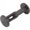 PB Fastener 096 0655 599 01-X Ratchet Rivet 5.5x5.4x1.7x10mm - Black