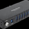 60792 Industry Hub 10 x USB 5 Gbps Type-A with 8 kV ESD protection and
