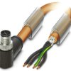 Phoenix Contact Kabel siłownika czujnika Złącze A Złącze M12 4 długość 3 m Rodzaj A Męski Złącze B Wolny koniec 4