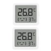 2szt. XIAOMI 3 Mijia Inteligentny czujnik temperatury i wilgotności Mini 0°C-60°C Zasięg Bluetooth 5.0 Wysokiej Precyzji Kompakt