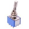 5656AD-2V APEM On-On Locking 6.35mm Miniature Toggle Switch 3PDT 4A 30VDC