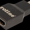 03.12.24 Adapter USB-C > HDMI, plug/socket, 4K @ 30 Hz