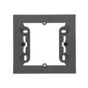 SIMON 55 Puszka natynkowa pojedyncza do ramek LINE/DUO wys. 40 mm grafitowy mat TPN1/116 KONTAKT SIMON