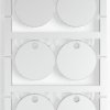 PA device marker, (L x W) 30 x 30 mm, gray, 60 pcs, 1248540000
