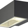 Zewnętrzna lampa ścienna SLV BOX UP/DOWN 232485 IP44