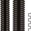 Corrugated hose, inside Ø 48 mm, outside Ø 54.5 mm, BR 100 mm, PA, black, 1 0267 202 048