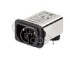 Filtr z gniazdem IEC 250 V AC, 1 A, wsuwka, FN9226-1-06