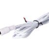 Gniazdo Dc 5.5X2.1 Przewód Biały 150Cm 22Awg