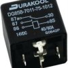 Przekaźnik mocy 12V dc SPDT Durakool 1.81W, montaż PCB 90Ω Szybkie łączenie