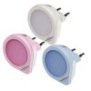 Zestaw lampek nocnych LED 0,4W 1,5lm NL 01 QD Set z czujnikiem zmierzchowym /biała, różowa, jasnoniebieska/ 1173180