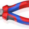 Szczypce Szczypce z płaskimi końcówkami Knipex długość szczęk: 28mm długość całkowita: 140 mm Specjalna stal