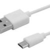 0KAB133ABM.002W Kabel USB - z jednej strony wtyk USB typu A z drugiej wtyk USB B mikro, biały, długość 0.2m