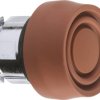 Schneider Electric ZB4BP4S ZB4BP4S Element czołowy dla przycisku resetowalny (Ø) 22 mm nieoznakowany chrom, czerwony 1 s