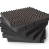 Wkładka z pianki, numer: Nanuk 970, do użytku z: Nanuk 970, Egg Crate/prostokątny, 24.4375 x 24.4375 x 15.125cal