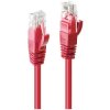 LINDY 48040 RJ45 Network cable patch cable CAT 6 U/UTP 30m Red 1 piece