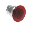 Metalowy przycisk podświetlany grzybkowy samoczynny powrót fi40mm Czerwony LPSBL6144