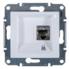 Sedna Gniazdo Komputerowe Pojedyncze Rj45 Kat.5E Ftp Białe Sdn4500121
