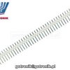 Listwa kołkowa 1x40pin raster 2,54mm biała