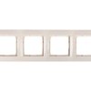 Simon 54 Premium Ramka poczwórna kremowa /do karton-gips/ DRK4/41