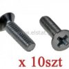 Śruba M3x16mm (+) stożkowa ( 10szt)