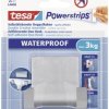 Hak podwójny wodoodporny ze stali nierdzewnej, TESA Powerstrips 59710 59710