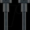 51243 Sync and charging cable, USB-C™ ->USB-C™, 2.0 m, bla