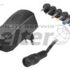 Zasilacz regulowany 2,0A 3V-12V 6 wtykĂłw