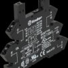 93.51.7.024.0 Relay base - FIN 34.51/81, black