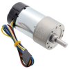 Pololu 30:1 Metal Gearmotor 37Dx68L mm 24V with 64 CPR Encoder (Helical Pinion)